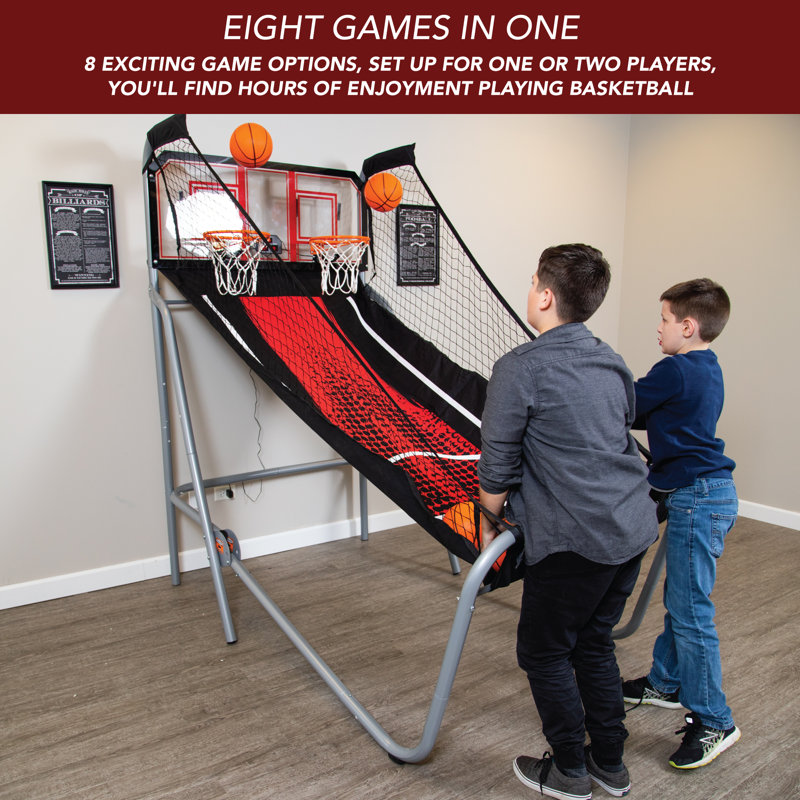 Hathaway Games Deluxe Shot Pro Electronic Basketball Arcade Game